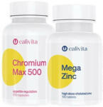 CaliVita Pachet control glicemie: Chromium Max si Mega Zinc
