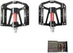BikeSport BIKESPORT, PEDAL 3 Bearing; KP137; One-piece Alloy +CNC; ALUMINUM; 100*17*100mm (AM6187)