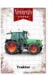  Veterán autós kirakó - Zöld traktor (489452)