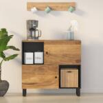 vidaXL Servantă cu 2 uși, 80x33x75 cm, lemn masiv de mango (352924) Comoda
