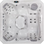 Wellis Malaga Life Deluxe jakuzzi sterling silver (WM00541-D_Sterling) - homelux