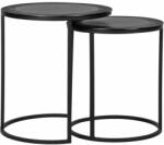 LABEL51 Set măsuțe de cafea Pair, 2 buc. , negru IV-52.025 (443936) Masa de cafea
