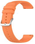 Techsuit Curea pentru Samsung Galaxy Watch 4/5/Active 2, Huawei Watch GT 3 (42mm)/GT 3 Pro (43mm) - Techsuit Watchband 20mm (W001) - Orange (KF239512) - pcone