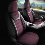 PANDA-CSC Huse auto PRESTIGE visiniu-negru