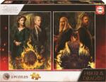 Educa - Puzzle 2x500 Casa Dragonului - 500 piese Puzzle