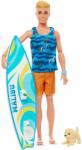 Mattel Barbie Papusa Ken Surfer (MTHPT50) Papusa Barbie