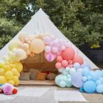 Ginger Ray Ghirlandă de baloane - Multicolor cu felinare