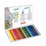 Alpino Creioane colorate ALPINO Color Experience, cutie metal, 36 culori/set (MS-AL000242)