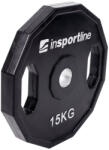 inSPORTline Gumírozott súlyzótárcsa inSPORTline Ruberton 15 kg (15892) - s1sport Súlytárcsa