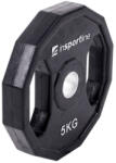 inSPORTline Gumírozott súlyzótárcsa inSPORTline Ruberton 5 kg 30 mm (15890) - s1sport Súlytárcsa