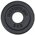 inSPORTline Öntöttvas olimpiai súlytárcsa inSPORTline Castblack OL 2 kg (24262) - s1sport Súlytárcsa