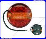 Utánfutó Univerzális Hátsó lámpa "LED-es" (10-30V, 140x25mm) HELLA /RENDELÉSRE/ 2SD 357 026-001
