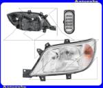 MERCEDES SPRINTER B905 2000.04-2006.05 Fényszóró bal "2002.08. -ig" (H7/H1) motorral HELLA /RENDELÉSRE/ 1EH 008 010-011