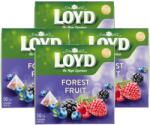 LOYD Piramis Erdei gyümölcs tea, 4x50 filter