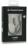 Conceptronic Hub USB CONCEPTRONIC 3-Port 3.1/C->2x2.0 1x3.0 o (HUBBIES01G)