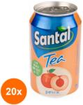 Santal Set 20 x Ice Tea cu Piersici Santal, 0.33 l