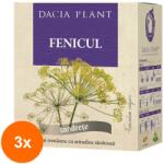 DACIA PLANT Set 3 x Ceai de Fenicul, 50 g, Dacia Plant