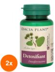 DACIA PLANT Set 2 x Detoxifiant cu Rol in Eliminarea Lichidelor Retinute in Exces in Corp, 60 comprimate, Dacia Plant (CAD-2xDPL-112271)