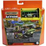 Mattel Matchbox: Buszpályaudvar városi busszal - Mattel (HJT89/HDL08)