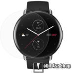 TPU okosóra képernyővédő fólia - CLEAR - 1db, törlőkendővel - A TELJES ELŐLAPOT VÉDI! - Xiaomi Amazfit Zepp E Circle