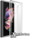 IMAK Samsung Galaxy Z Fold3 5G (SM-F926), Imak UX-9 műanyag mobiltok, Erősített, Átlátszó