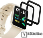  Xiaomi Redmi Watch 2 Lite, Okosóra flexibilis üvegfólia, Full cover, 2db, Fekete