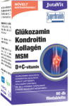 JutaVit Glükozamin+Kondroitin+MSM+Kolagén D+C vitamin tabletta 120db