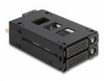 Delock Slim Mobil Rack 2 x 2.5 U. 2 NVMe SSD-hez 5.25 kerettel (47011)