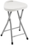 Aqualine Ülőke, AQUALINE WHITE LINE termoplast/ acél, fehér: CO75