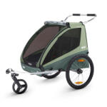 Thule Carucior Chariot Thule Coaster XT Basil Green - babyneeds
