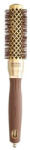 Olivia Garden Perie de par 15mm Expert Blowout Shine Wavy Bristles Gold&Brown (5414343020468)