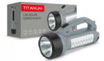 Videx TITANUM napelemes hordozható 5500-6500K LED zseblámpa - Ledmaster (LEDM T09SO)