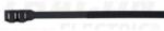 Tracon Kábelkötegelő, UV-álló, fekete 132×9mm, D=4-27mm, PA12 (132-12)