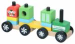 MARIONETTE Set constructie din lemn Marionette Tractor 11 piese (ED68057-TRA) - ookee