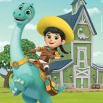 Ravensburger Puzzle Dino Ranch, 3X49 Piese (RVSPC05589) - ookee Puzzle