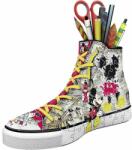 Ravensburger Puzzle 3D Suport Pixuri Sneaker Mickey, 108 Piese (RVS3D12055)