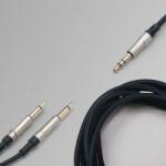Meze Audio Cablu Meze Audio MONO 3.5 mm 99 SERIES STANDARD CABLES Black/Silver / 3 m (M99C-BS)