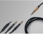Meze Audio Cablu Meze Audio MONO 3.5 mm 99 SERIES STANDARD CABLES Black/Gold / 1.2 m with remote / 1.2 m with remote (M99C-MBG)