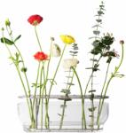 Fritz Hansen Ваза IKEBANA 33 см, сребриста, стъкло, Fritz Hansen (FH840148)