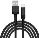 Yesido Cablu de Date USB Micro-USB, 2.4A, 1.2m - Yesido (CA-28) - Black (KF235168) - pcone