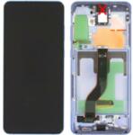 Samsung GH82-31442K Gyári Samsung Galaxy S20 Plus OLED kijelző érintővel Lila kerettel előlap (GH82-31442K)