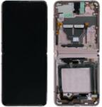 Samsung GH82-23414B Gyári Samsung Galaxy Z Flip 5G OLED kijelző érintővel Bronz kerettel előlap (GH82-23414B)
