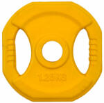 inSPORTline Szögletes gumizott súlyzótárcsa inSPORTline Pump 1, 25 kg (5047) - s1sport Súlytárcsa