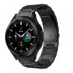 Cellect Samsung Watch 4/5 fém óraszíj, 20mm, Fekete - mobilkozpont