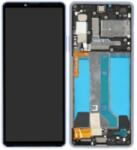 Sony A5047176A Gyári Sony Xperia 10 IV OLED kijelző érintővel Levendula kerettel előlap (A5047176A)