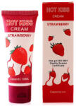 Hot Kiss Lubrifiant Hot Kiss cu Aroma de Capsuni, 50 ml