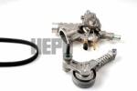 HEPU Pompa apa + Set curea transmisie cu caneluri HEPU PK03341 - piesa-auto