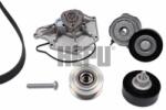 HEPU Pompa apa + Set curea transmisie cu caneluri HEPU PK05820 (PK05820) - automobilus