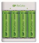 GP Batteries GP Eco E411 Akkutöltő + 4×AA GP ReCyko 2000 (B51414) - bestbyte