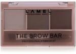 LAMEL BASIC The Brow Bar paleta pentru machiaj sprancene cu pensula #402 4, 5 g